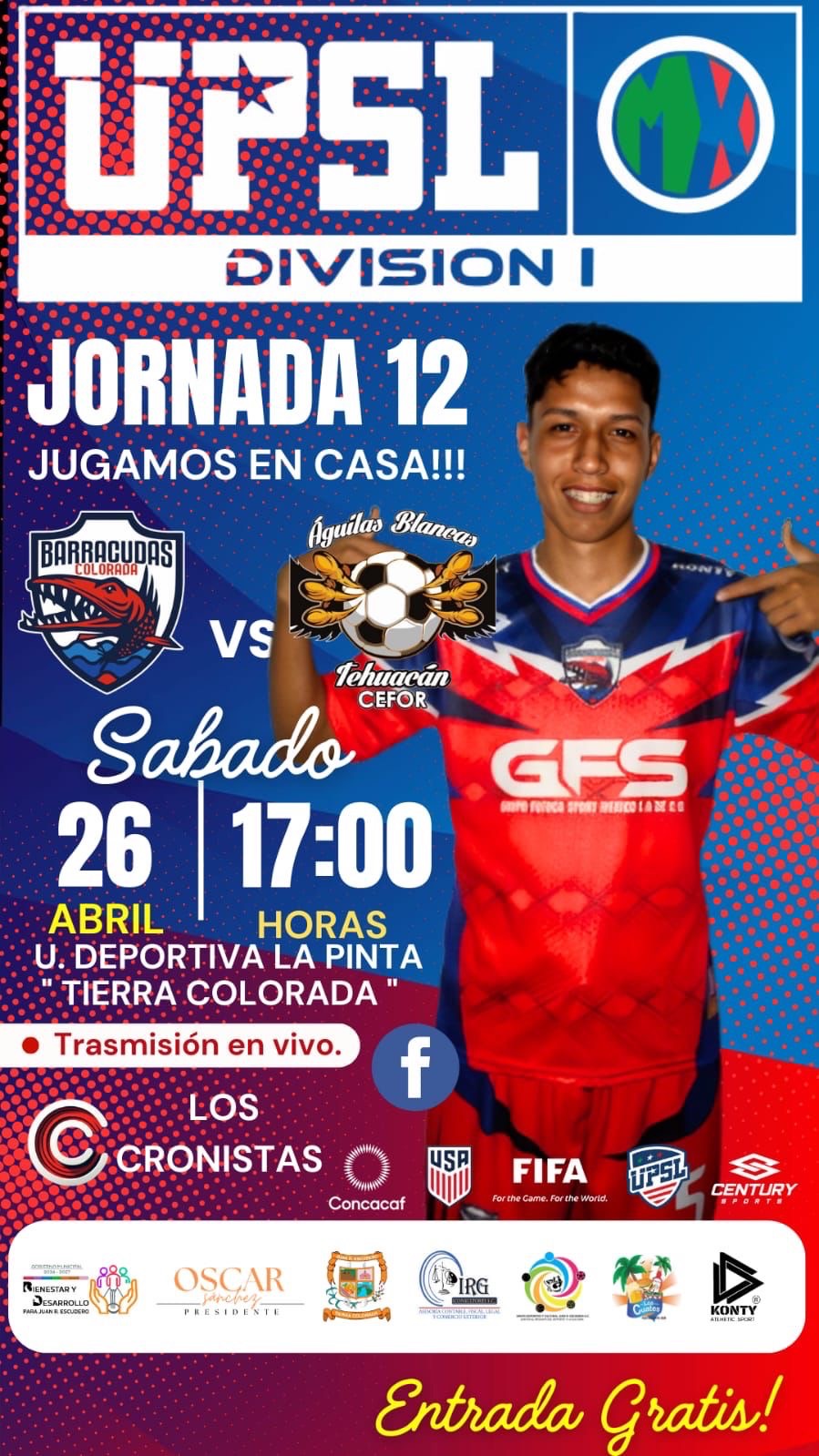 📢¡BARRACUDAS VUELVE A JUGAR EN CASA!