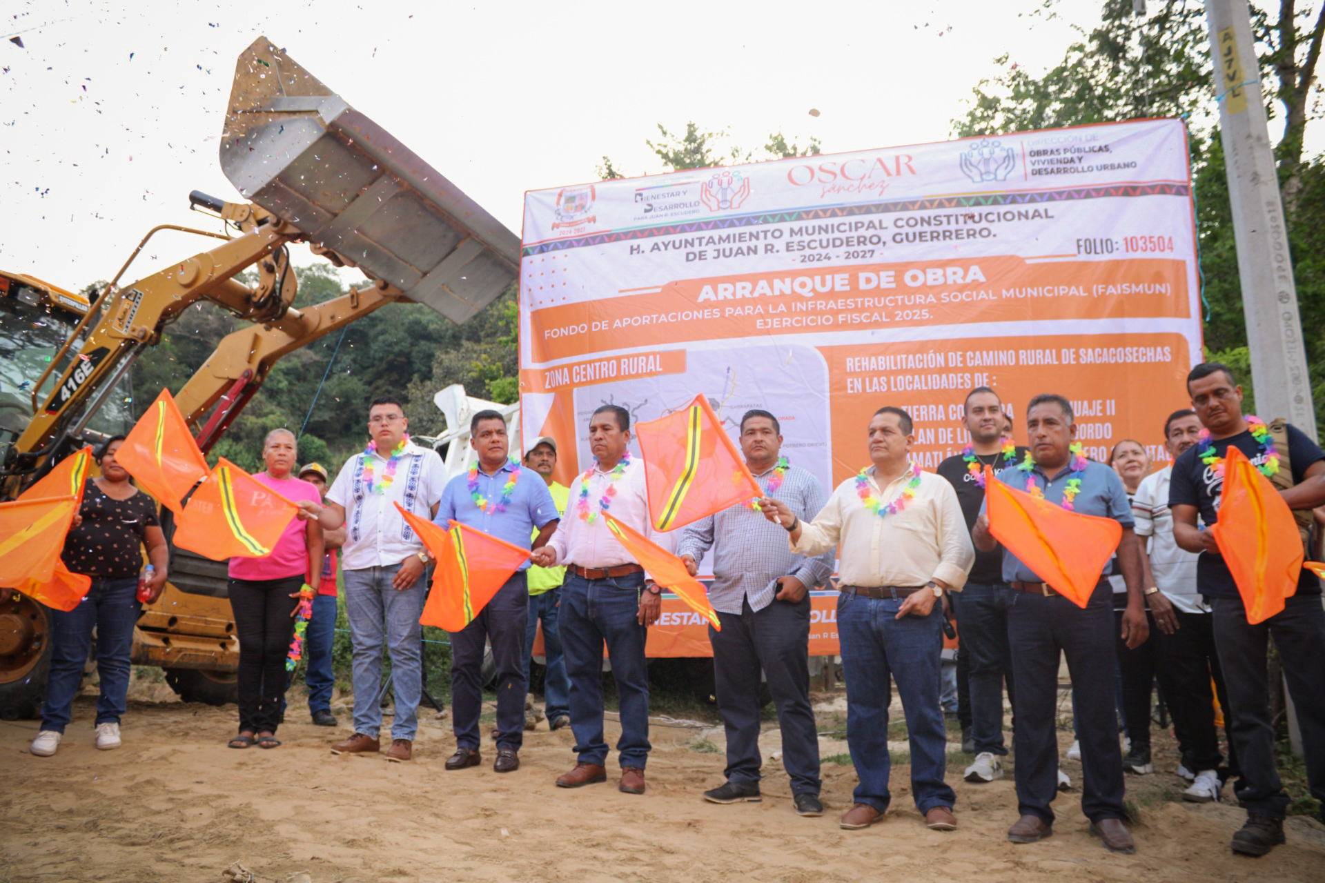 ARRANQUE DE OBRA: REHABILITACIÓN DE CAMINO RURAL EN EL POTRERO ORIENTAL