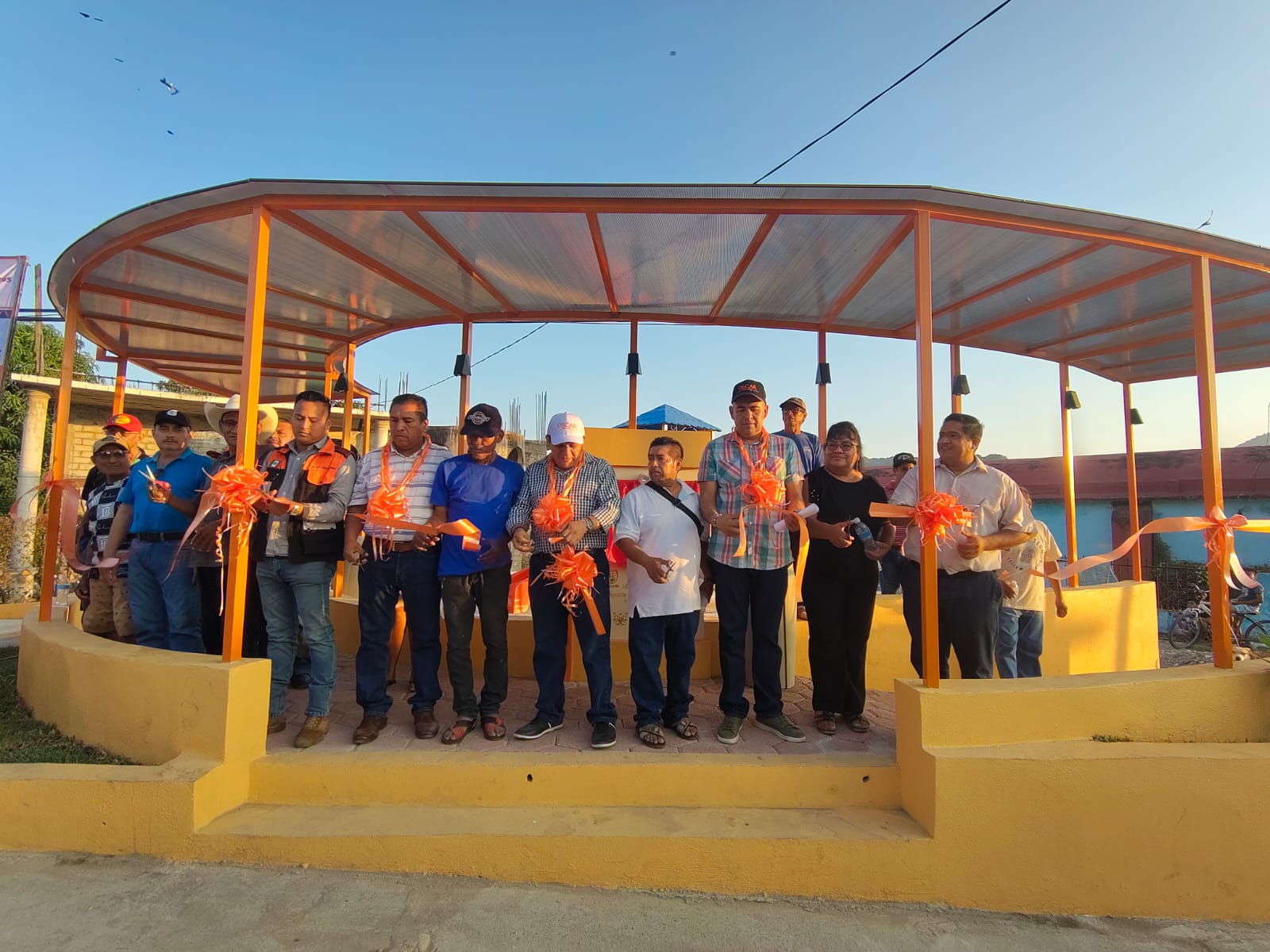INAUGURA OSCAR SÁNCHEZ LA PRIMERA FASE DEL PARQUE PÚBLICO EN SAN JUAN DEL REPARO NORTE.